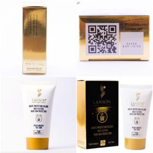 کرم ضد آفتاب لانسون شماره دو لایت بژ حجم 40 میلی‌ لیتر