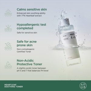 تونر تسکین دهنده آنوا 250ml