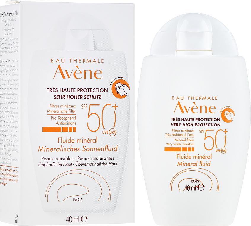 ضد آفتاب مینرال اون Avène SPF50 حجم 50 میل