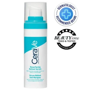 سرم رتینول بازسازی‌کننده و ضد لک سراوی (CeraVe Resurfacing Retinol Serum) - حجم ۳۰ میلی‌لیتر