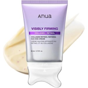 کرم گواشا آنوا رتینول، کلاژن، لیفتینگ و جوانساز | ANUA Gua Sha Cream